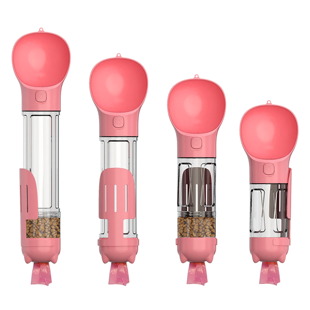 Comedero y bebedero portátil para mascotas - Ozerty