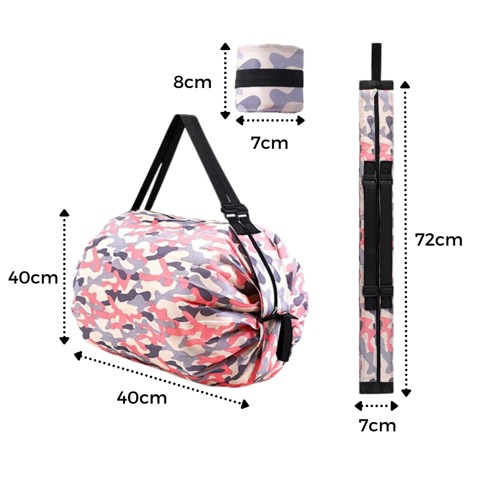 Bolsa de compras impermeable y plegable - Ozerty