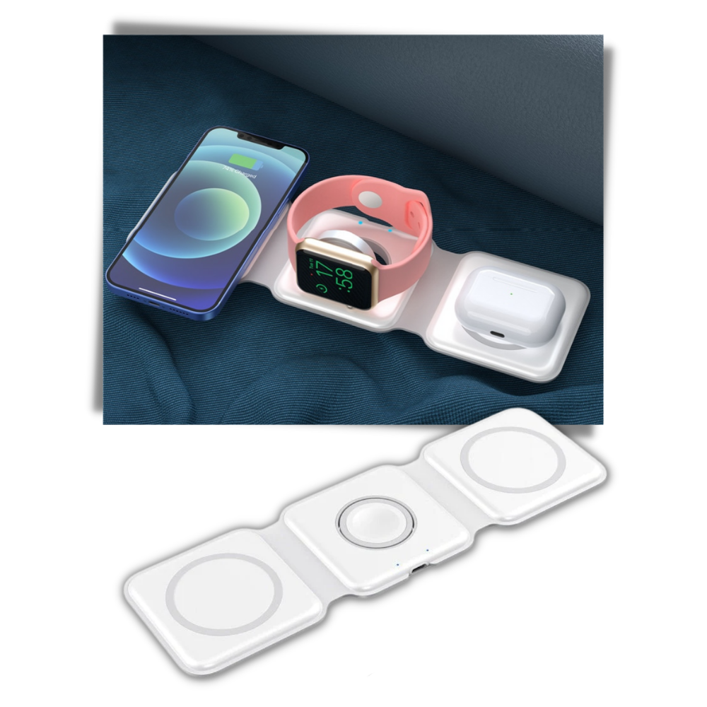 Base de carga inalámbrica plegable - Ozerty