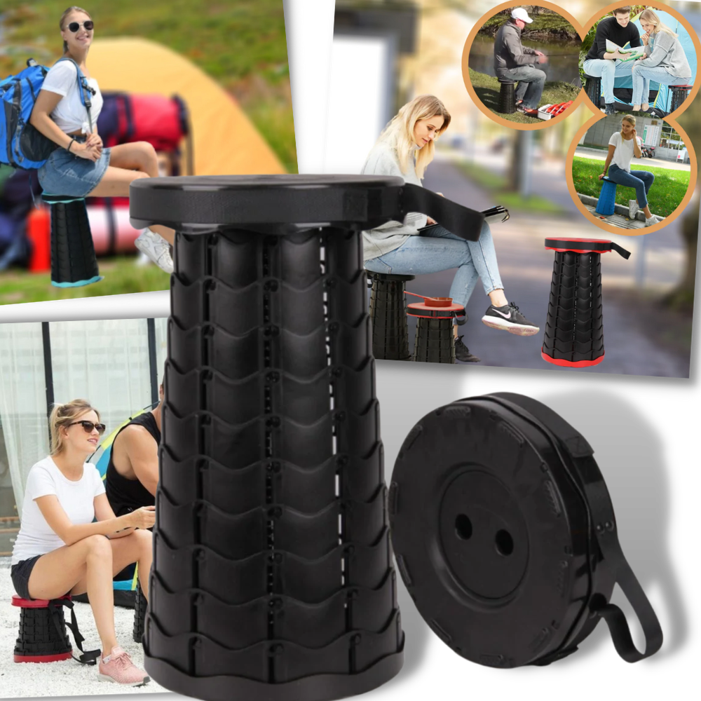 Taburete retráctil portátil - Ozerty