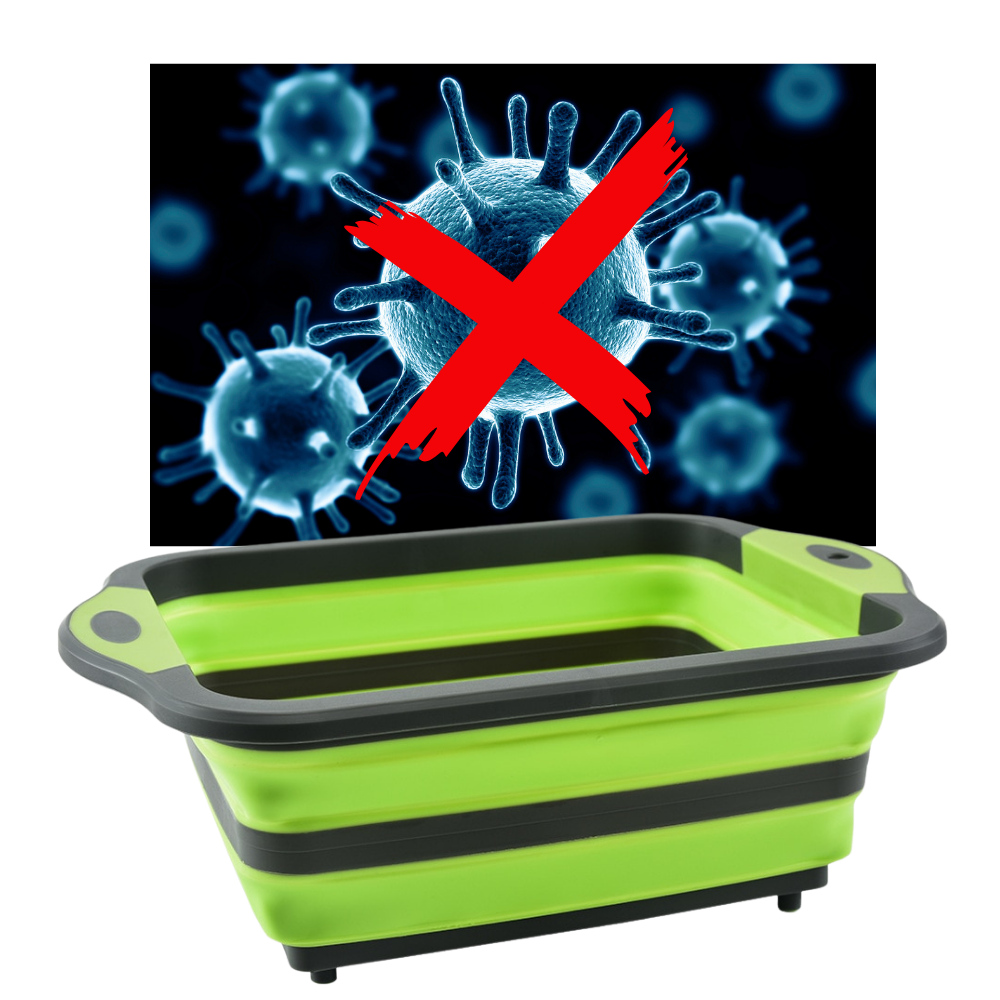 Tabla de cortar plegable con cesta - Ozerty