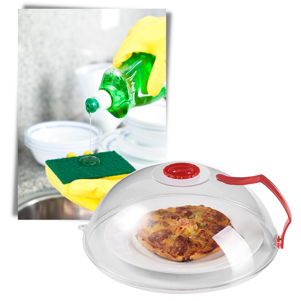 Funda protectora antisalpicaduras para microondas - Ozerty