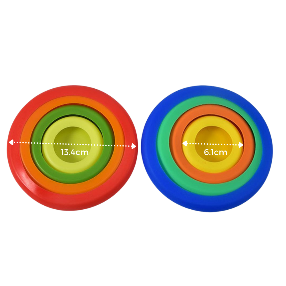 Paquete de 4 tapas de silicona - Ozerty