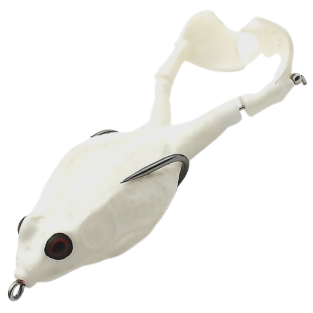 Señuelo de pesca de rana de silicona - Ozerty