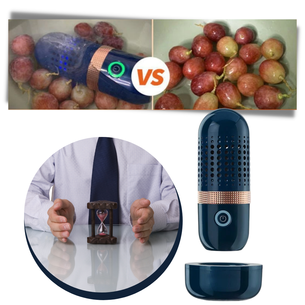 Máquina desinfectadora inalámbrica de frutas y verduras - Ozerty