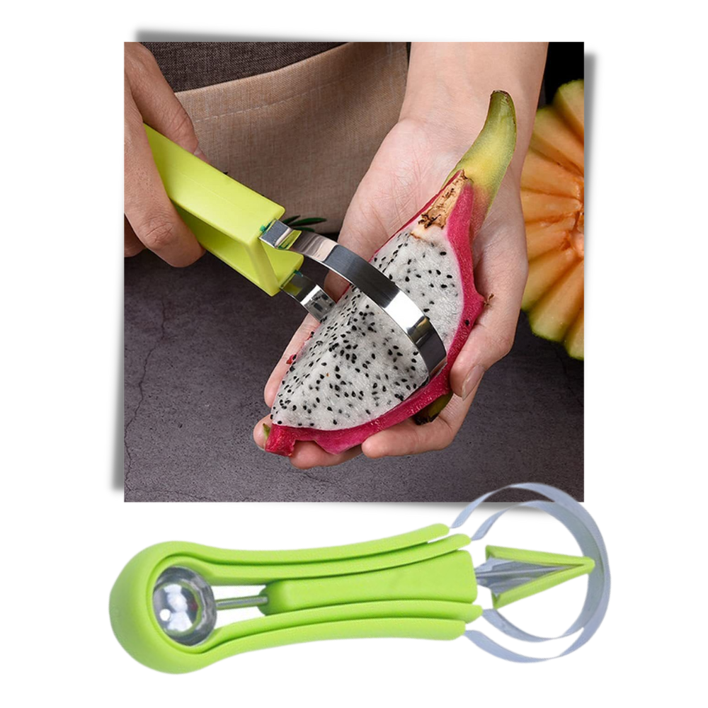 Juego de herramientas para tallar y rebanar frutas - Ozerty