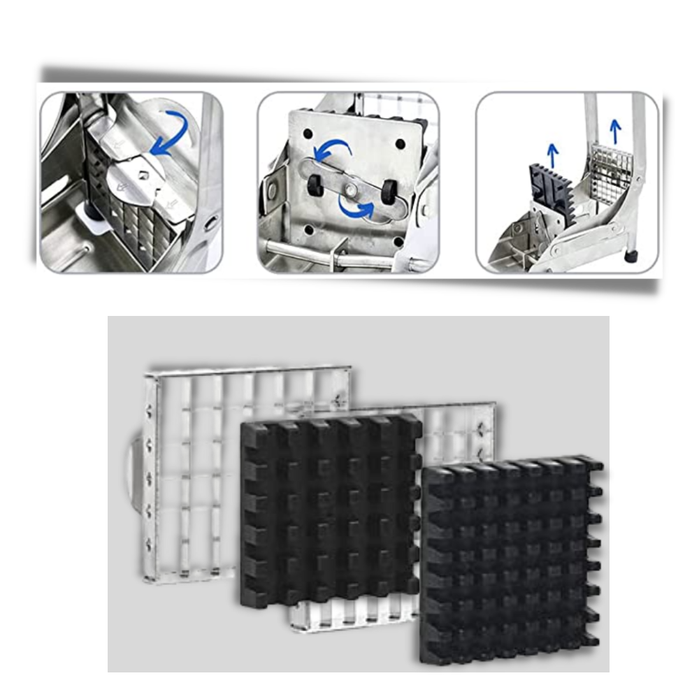 Máquina cortadora de patatas fritas - Ozerty