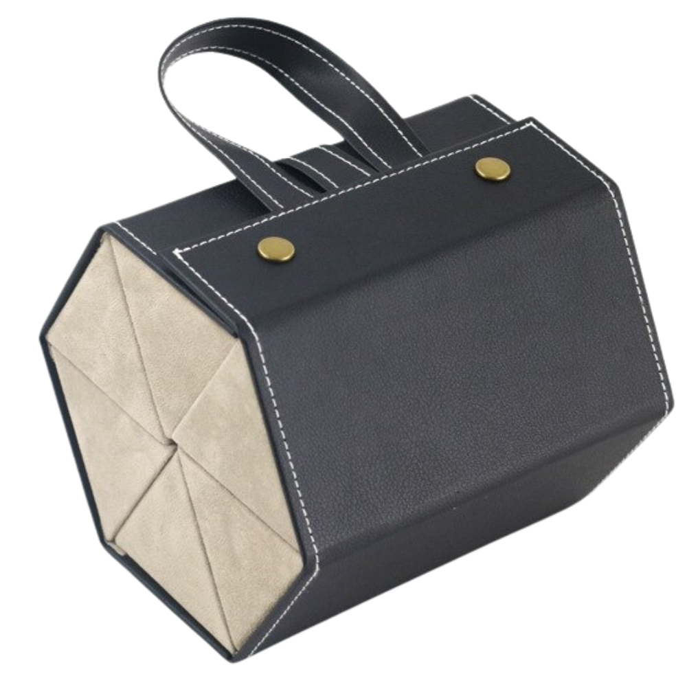 Caja para gafas -Negro/6 RANURAS - Ozerty