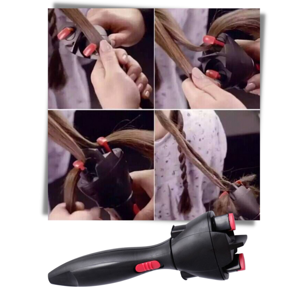 Máquina trenzadora de pelo eléctrica - Ozerty