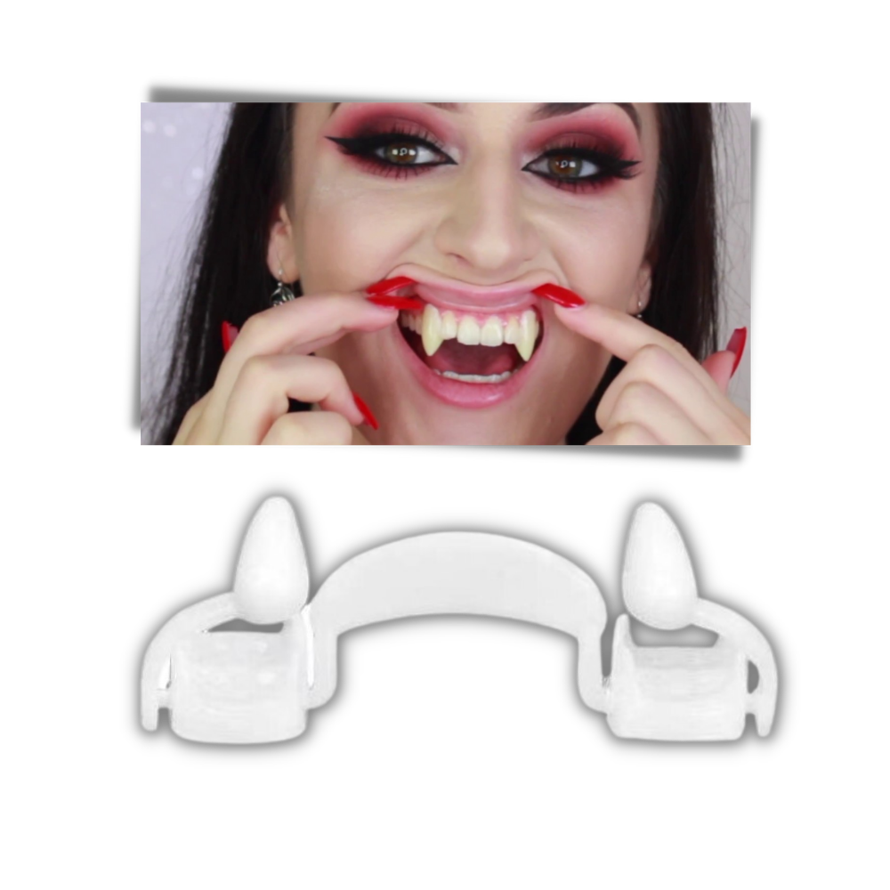 Colmillos de vampiro retráctiles - Ozerty