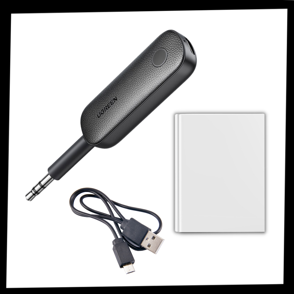 Adaptador bluetooth inalámbrico con conector de 3.5 mm - Ozerty