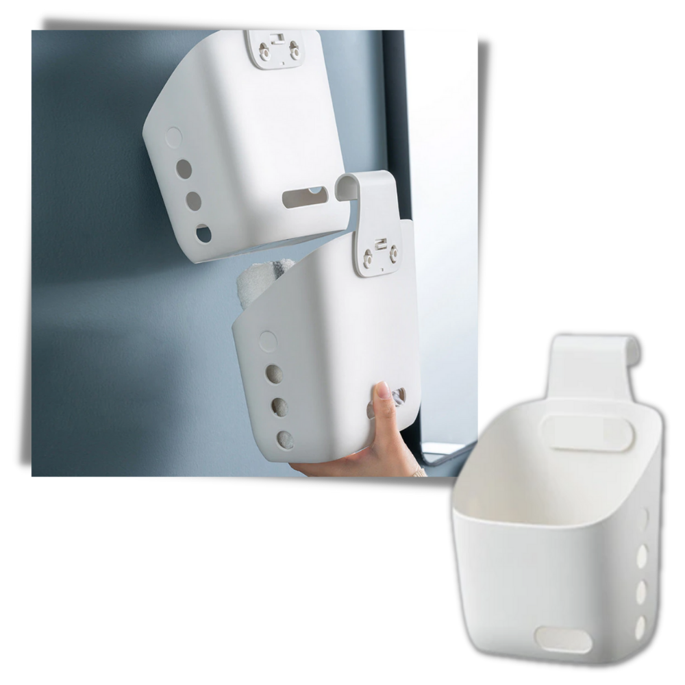 Paquete de 3 cestas de almacenamiento colgantes - Ozerty