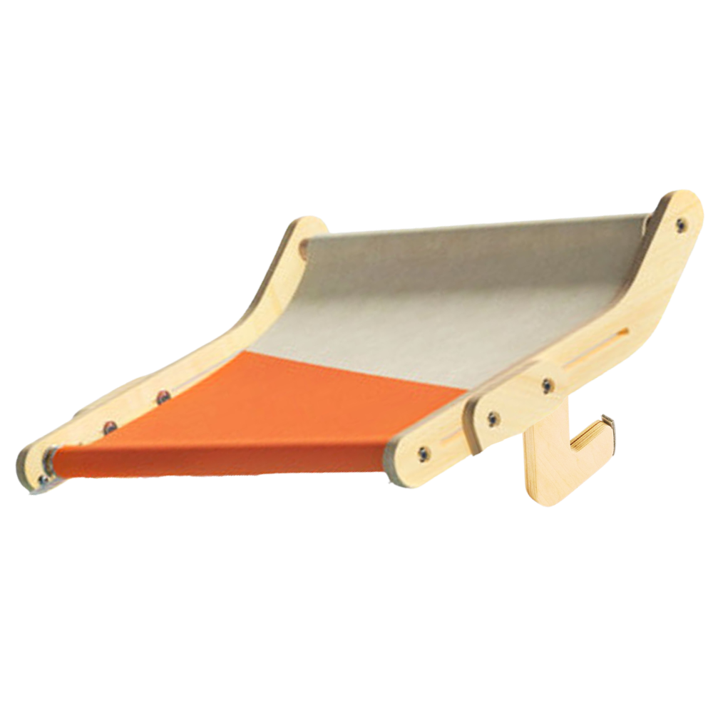 Percha de madera para gatos