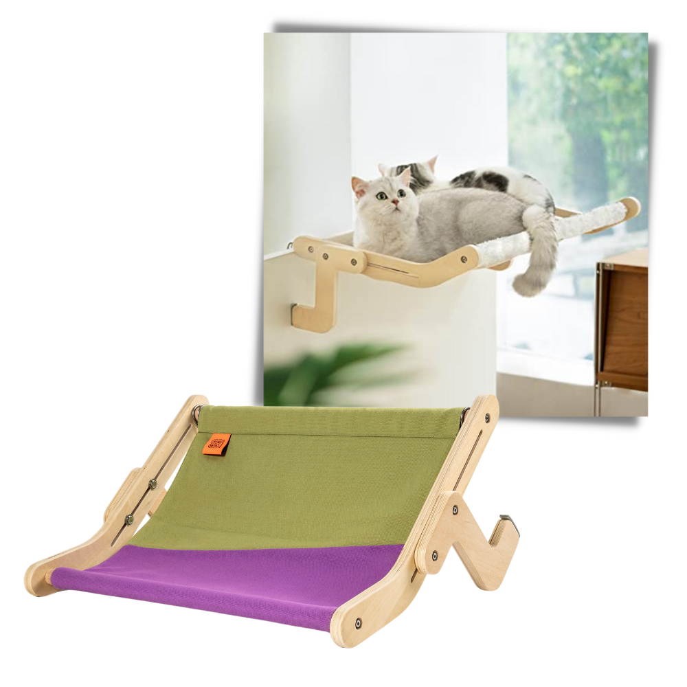 Percha de madera para gatos - Ozerty