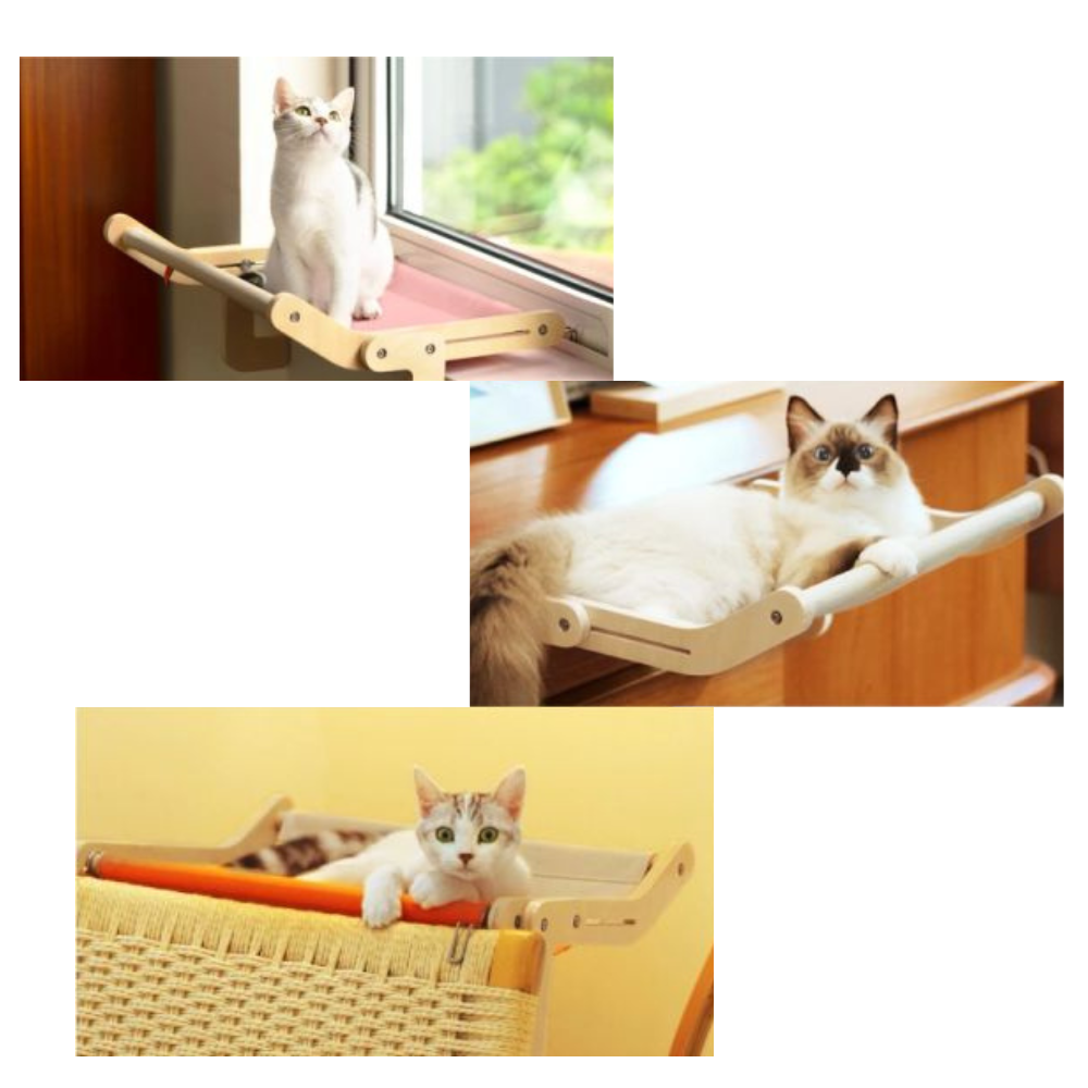 Percha de madera para gatos - Ozerty