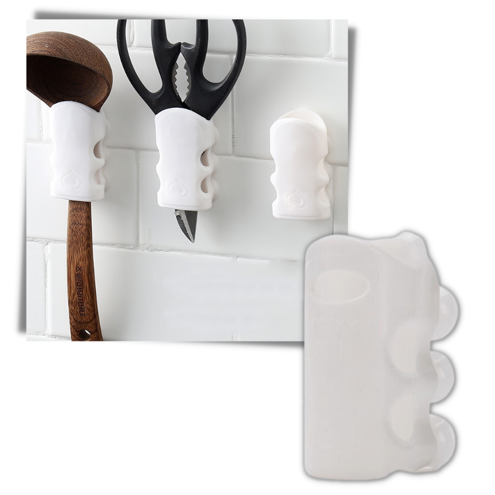 Soporte para alcachofa de ducha con ventosa (paquete de 2) - Ozerty