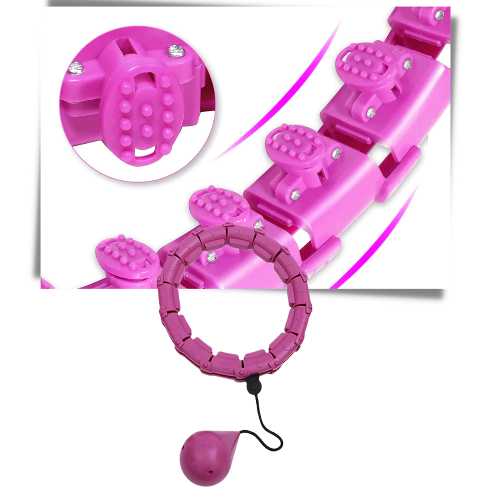 Hula hoop lastrado - Ozerty