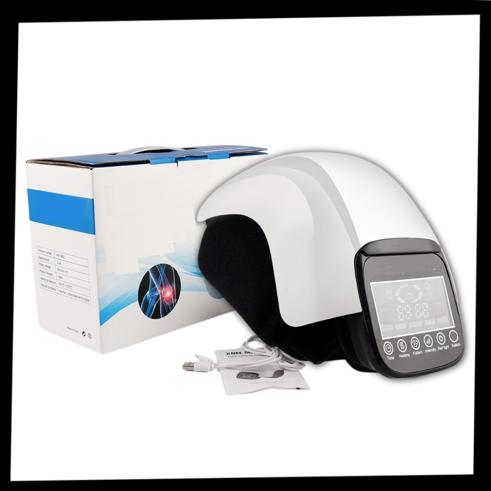 Masajeador eléctrico infrarrojo para rodillas - Ozerty