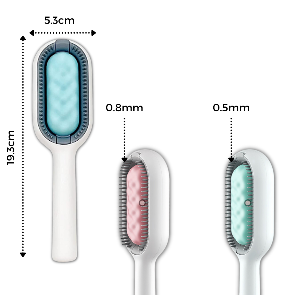 Cepillo deshilachador para pelo de mascotas - Ozerty