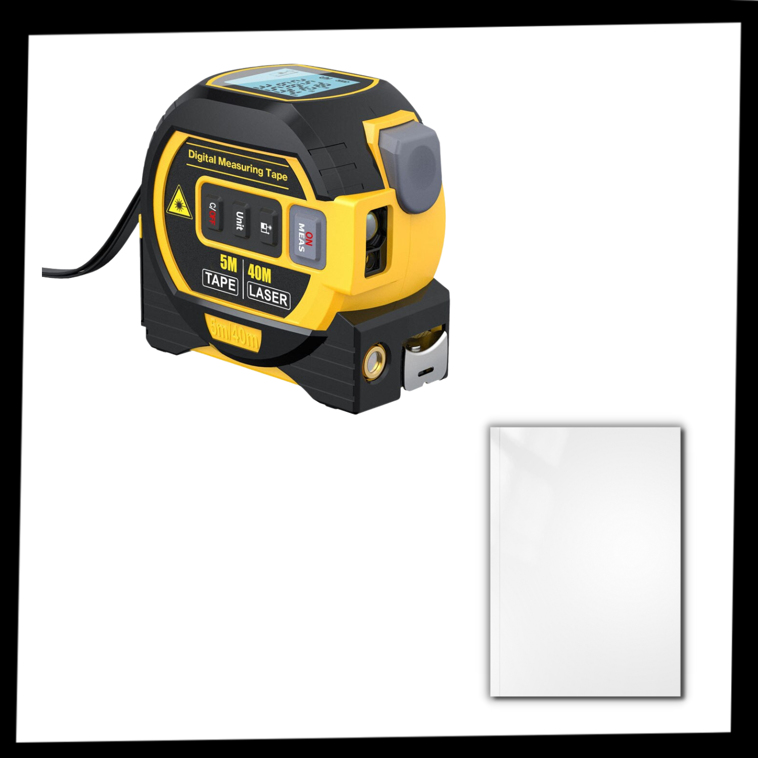 Cinta métrica láser 3 en 1 - Ozerty