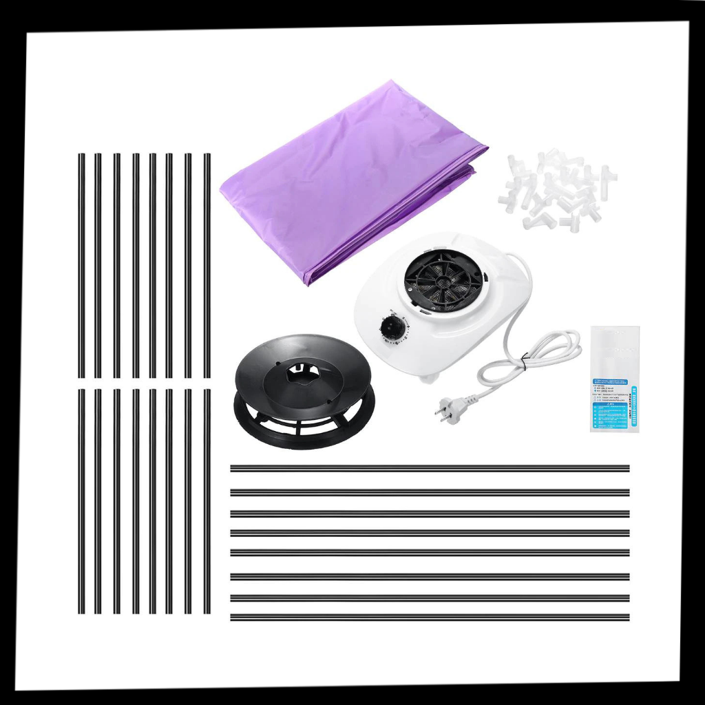 Secadora de ropa eléctrica portátil y perchero - Ozerty