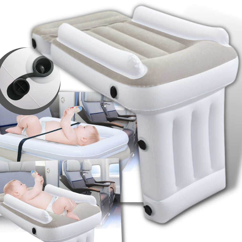 Cama de bebé con colchón hinchable - Ozerty