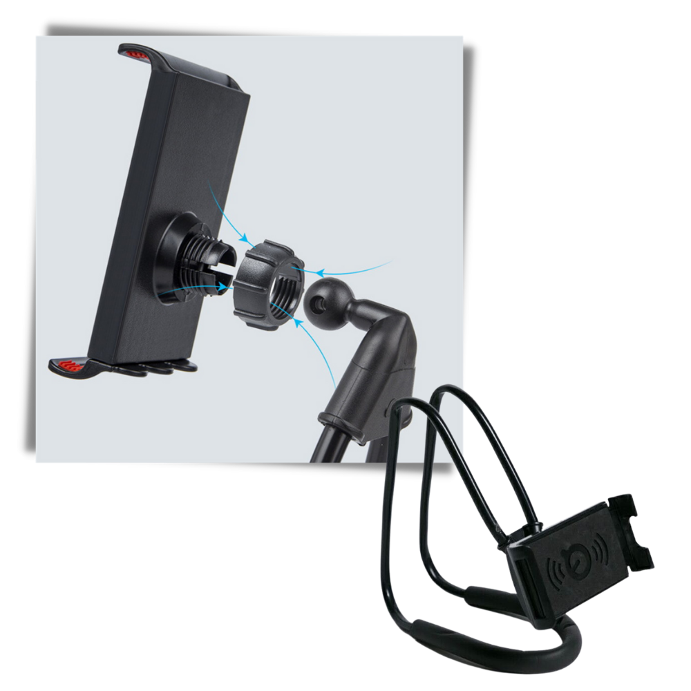 Soporte de cuello para el teléfono manos libres - Ozerty