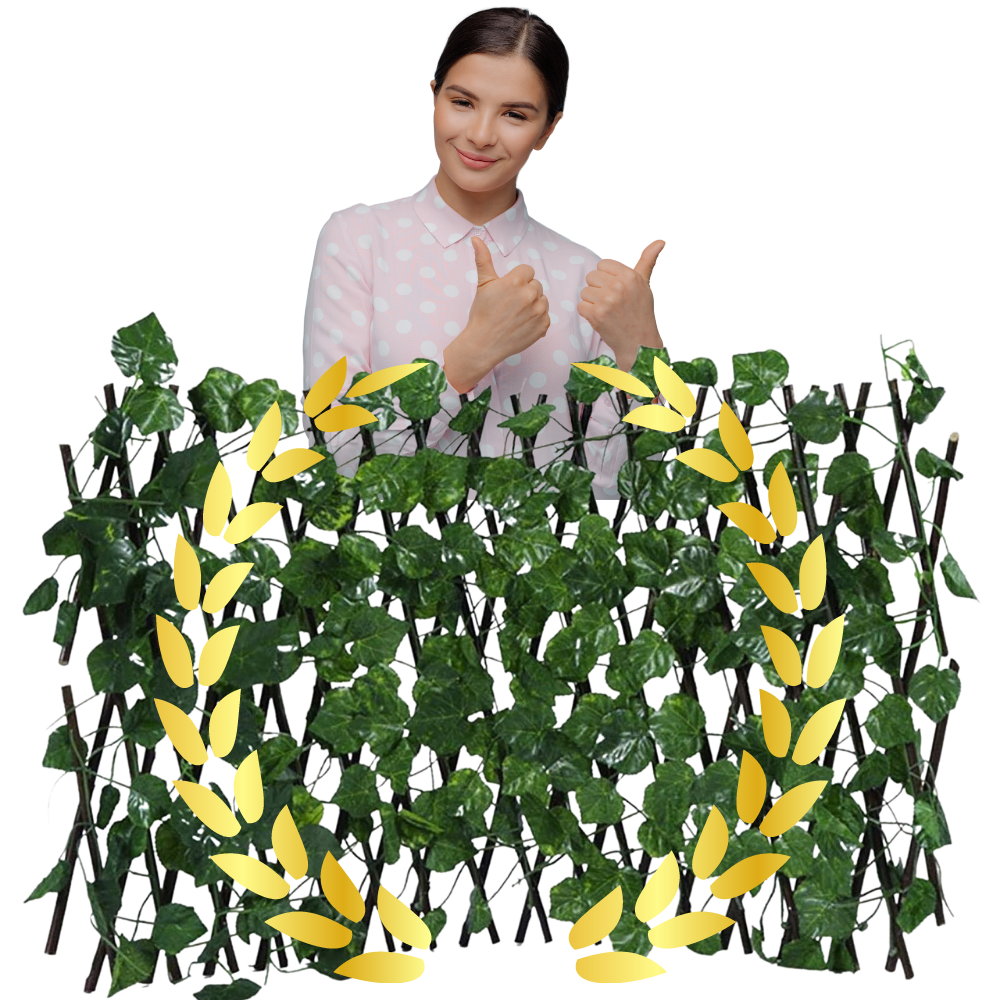 Valla vegetal artificial retráctil - Ozerty