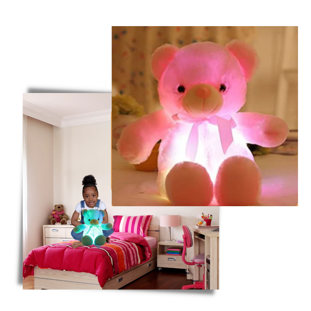 Luz nocturna de oso de peluche - Ozerty