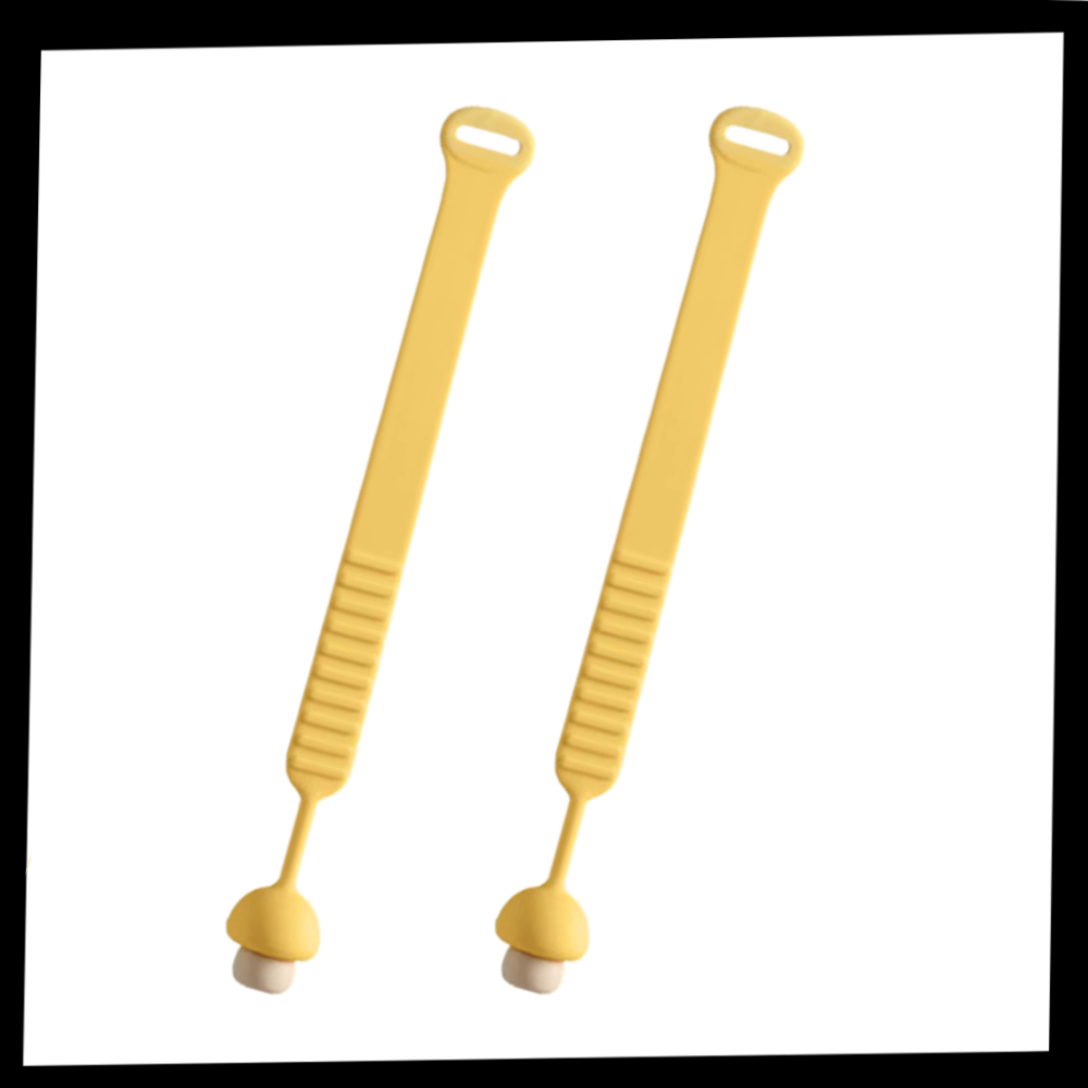 Paquete de 2 elevadores de silicona para el asiento del inodoro - Ozerty