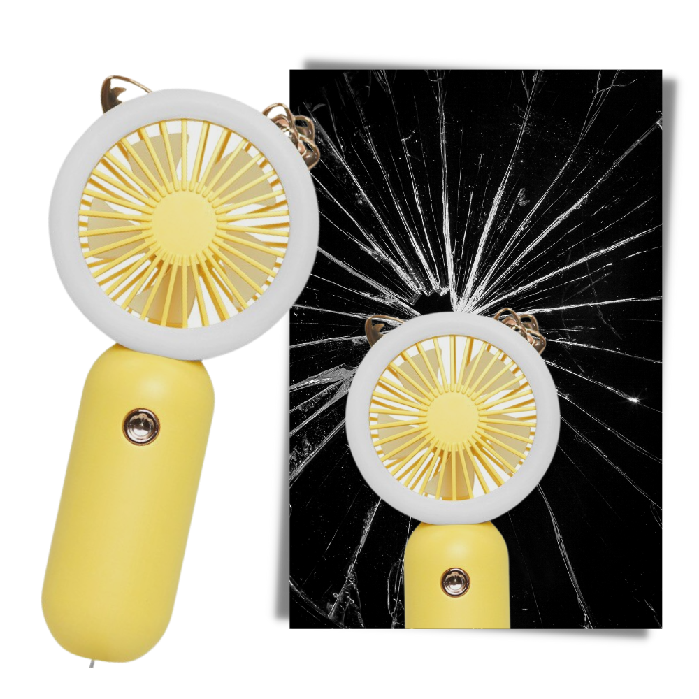 Ventilador USB de bolsillo con led - Ozerty