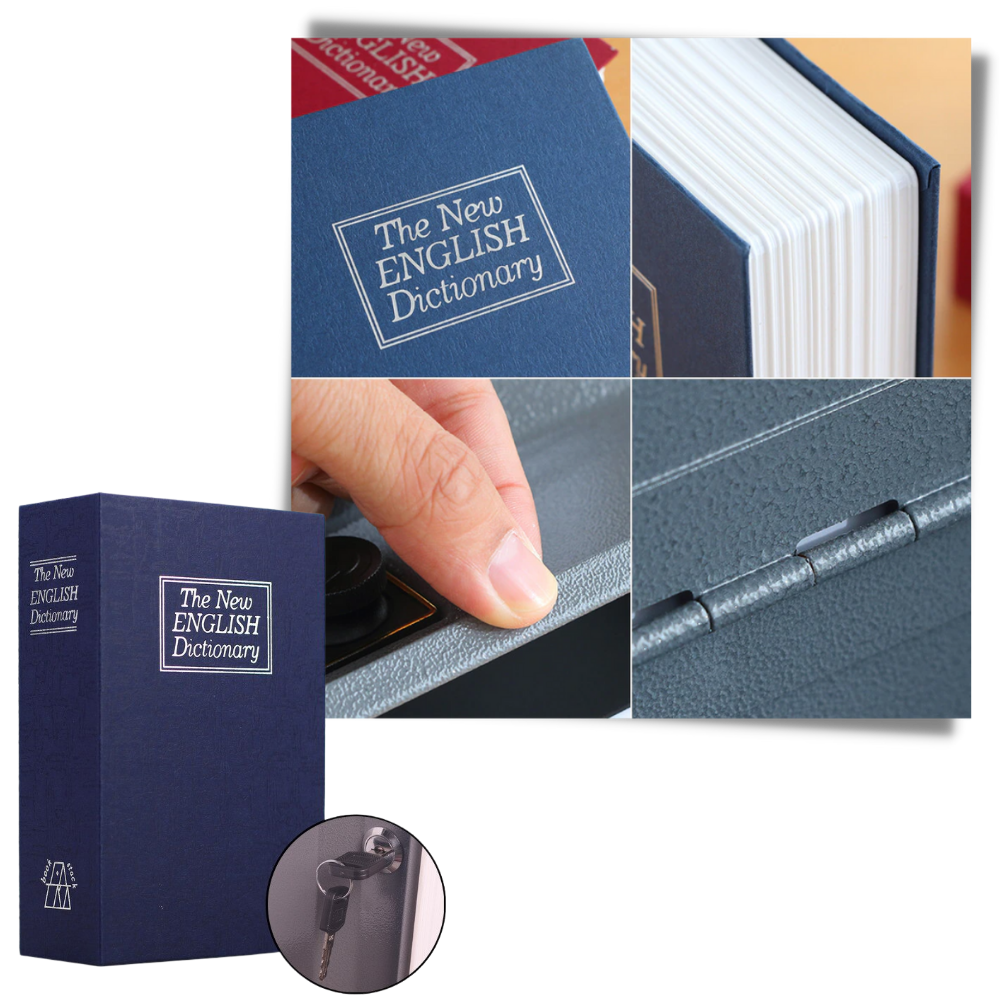 Caja de seguridad en forma de diccionario - Ozerty