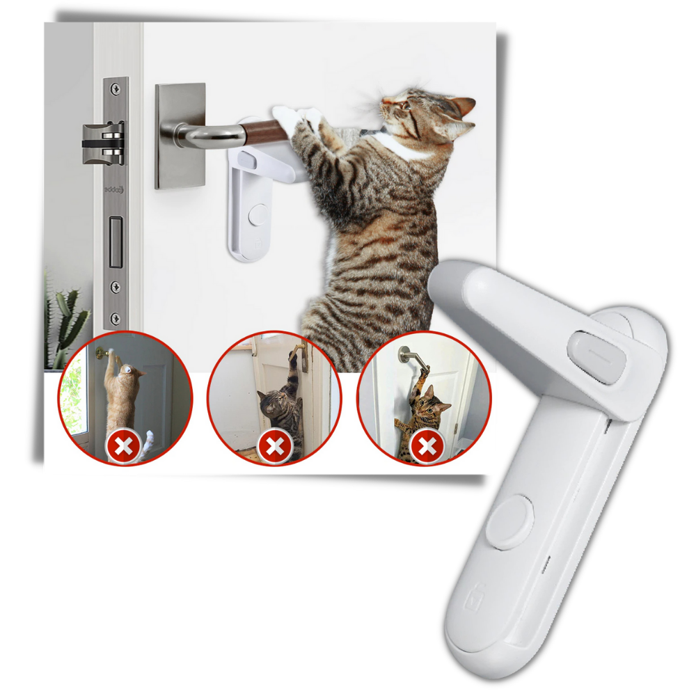 Cerradura para manilla de puerta - Ozerty