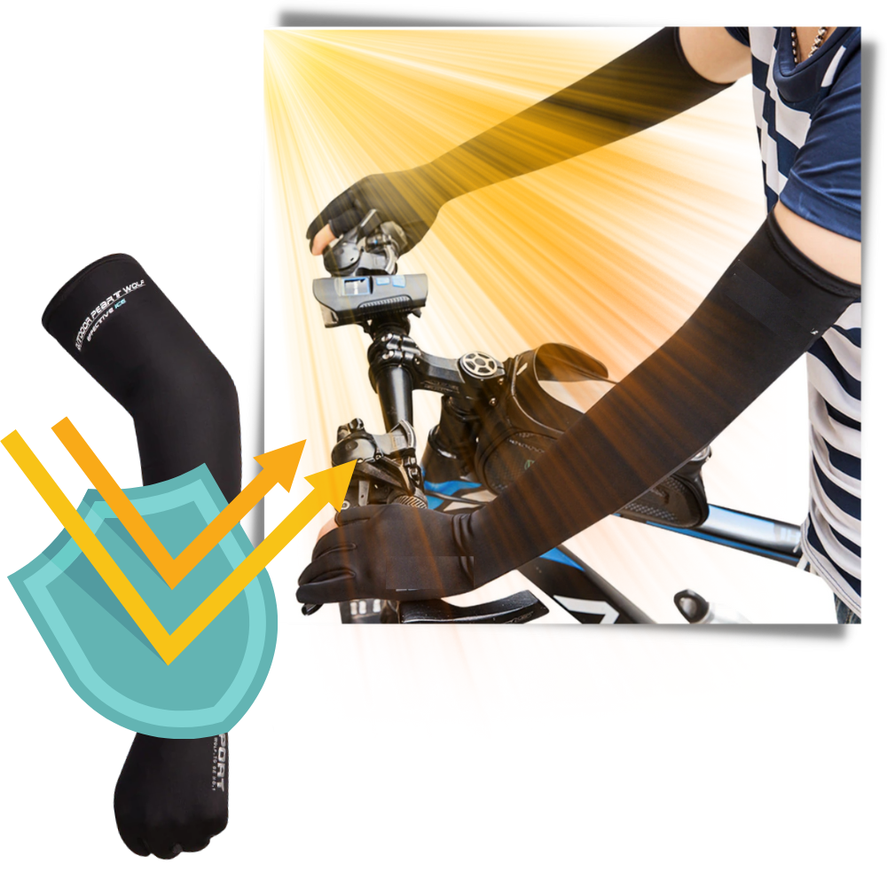 Guantes de protección solar para el brazo - Ozerty