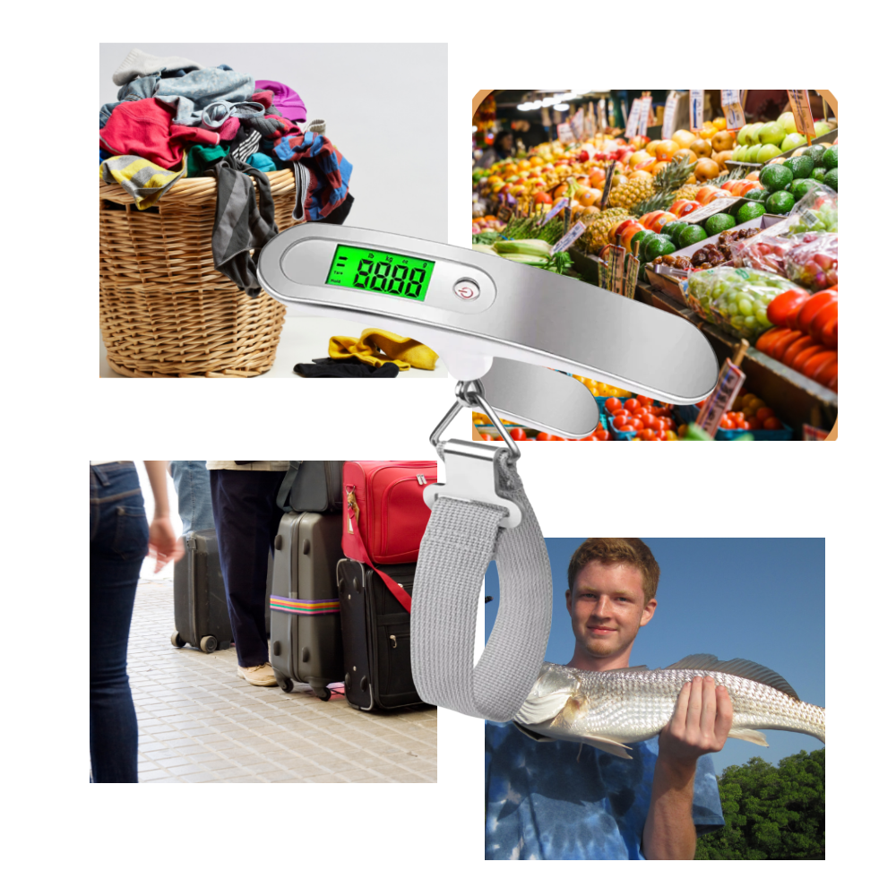 Báscula digital de equipaje - Ozerty