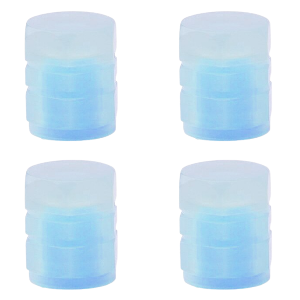 4 Unidades de tapones de válvula luminosos para coches - Ozerty