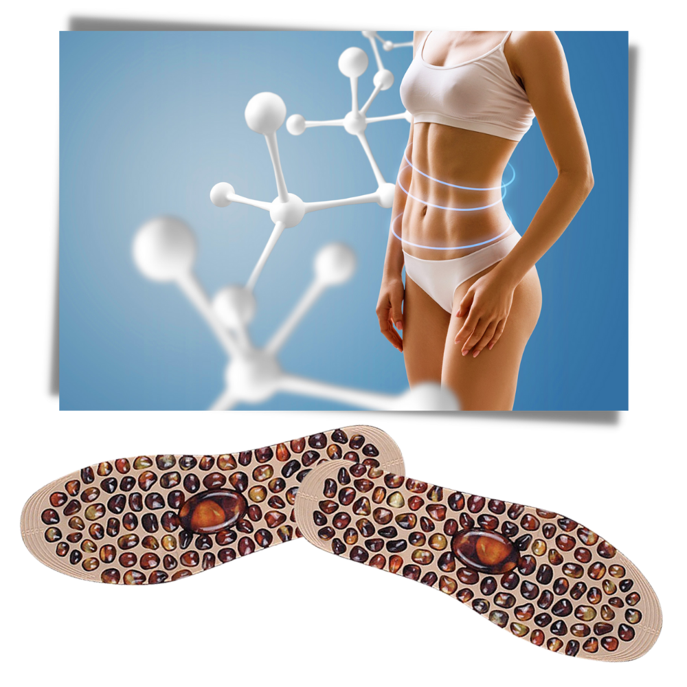 Plantilla de masaje con diseño de adoquines - Ozerty