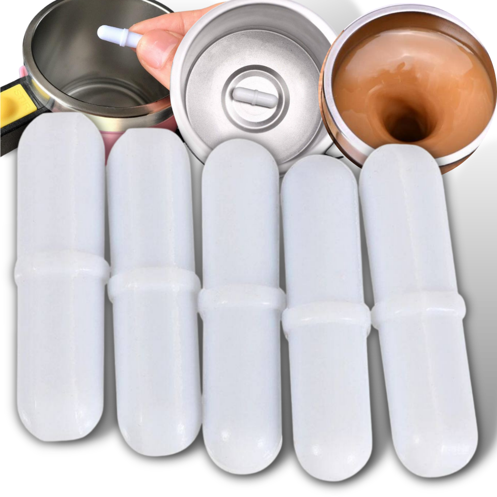 Paquete de 5 cápsulas agitadoras para vasos magnéticos - Ozerty