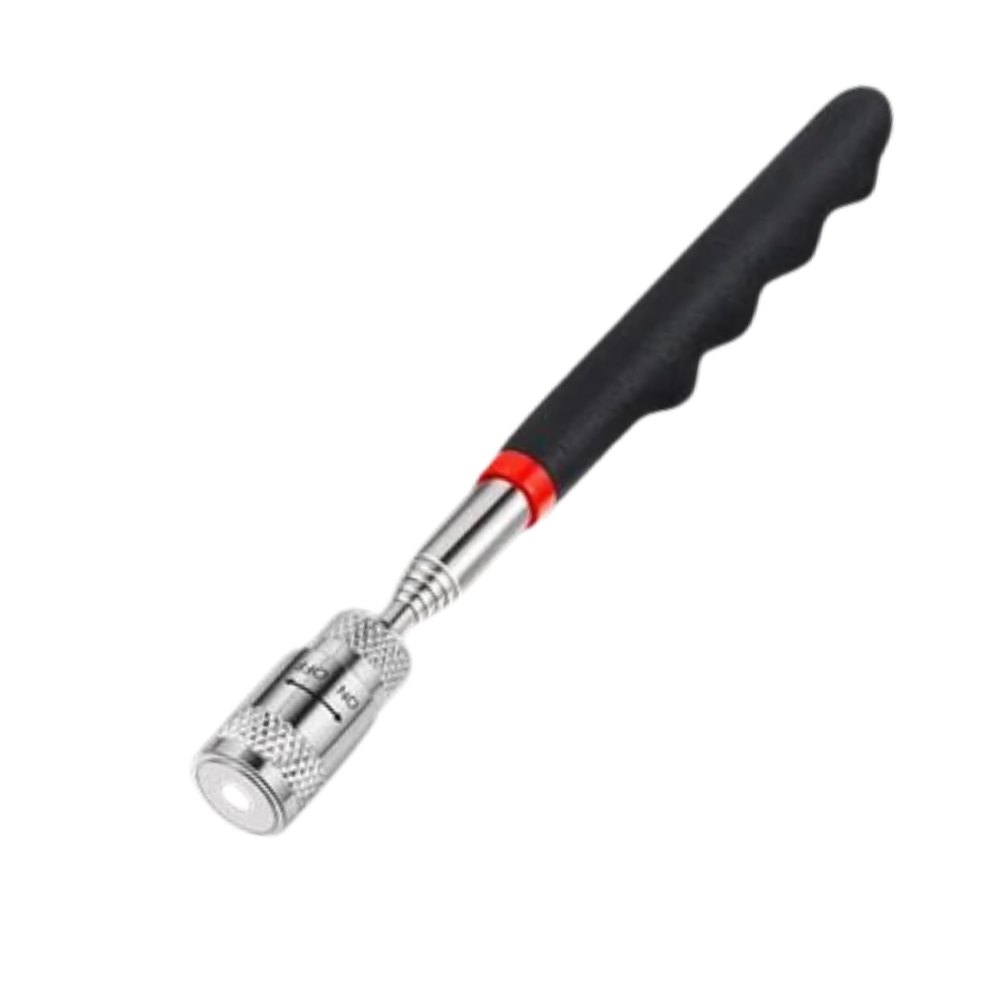 Herramienta de recogida magnética retráctil con LED - Ozerty
