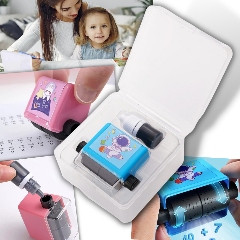 Sello de práctica de sumas matemáticas - Ozerty