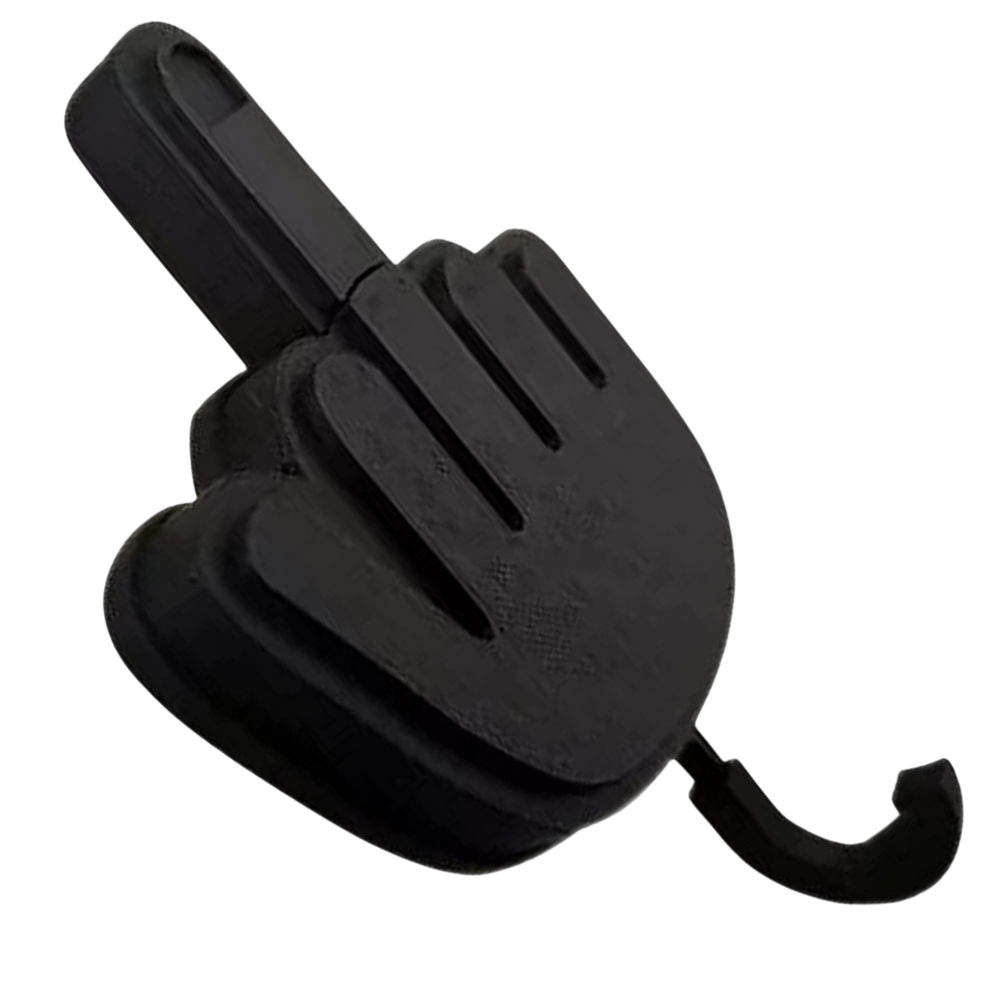 Llavero adhesivo en forma de dedo corazón levantado - Ozerty