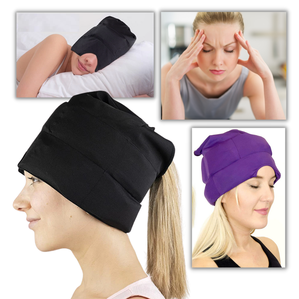 Gorra para aliviar el dolor de cabeza y la migraña - Ozerty