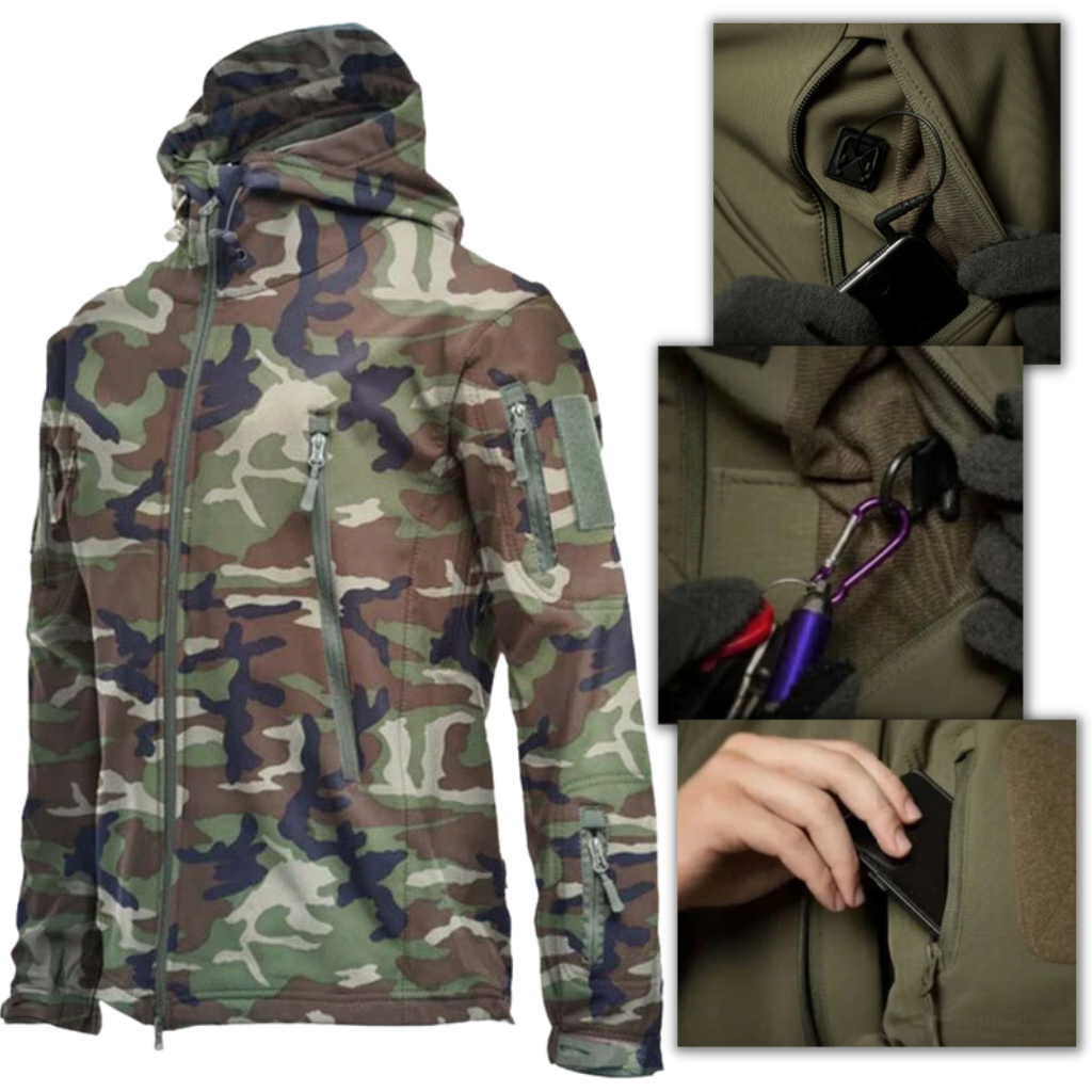 Chaqueta de estilo militar - Ozerty