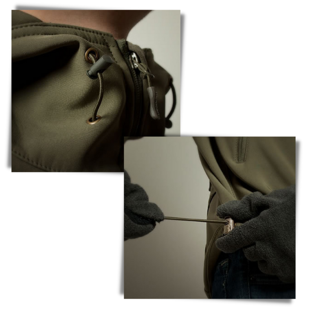 Chaqueta de estilo militar - Ozerty