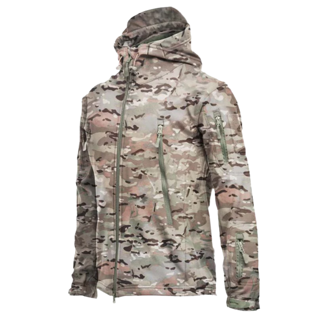 Chaqueta de estilo militar