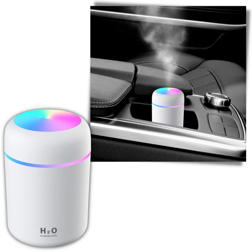 Mini humidificador y difusor de aromaterapia - Ozerty