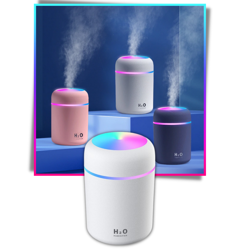 Mini humidificador y difusor de aromaterapia - Ozerty