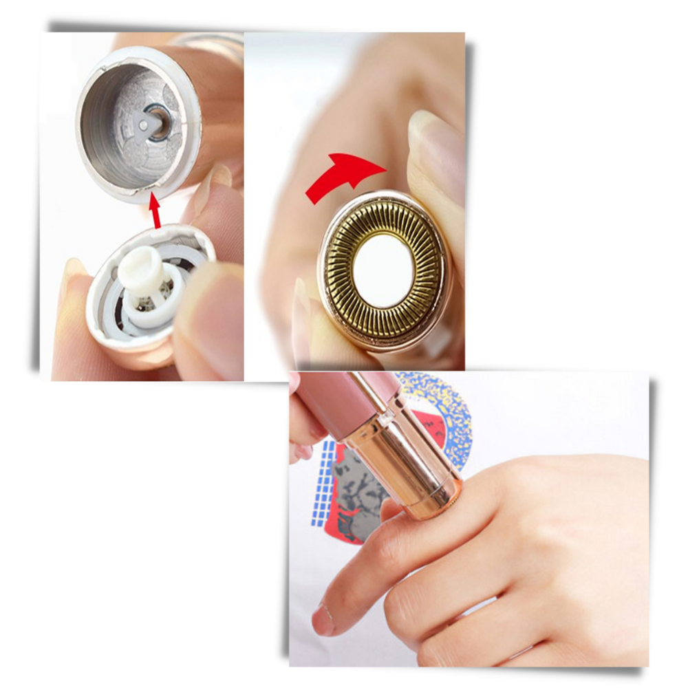 Depiladora facial eléctrica - Ozerty