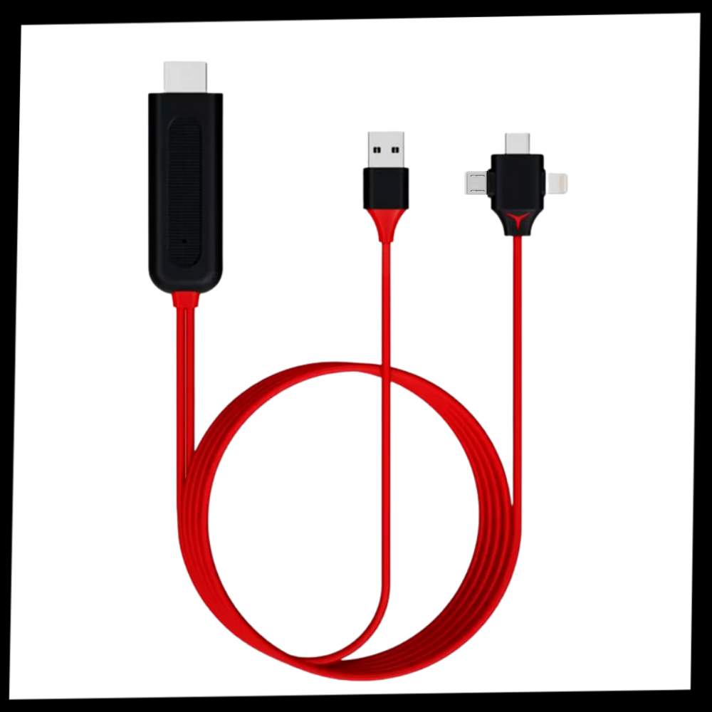 Cable adaptador HDMI para teléfonos y tabletas - Ozerty