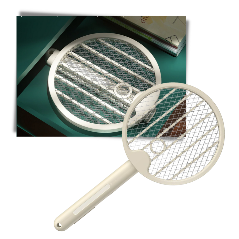 Raqueta antimosquitos plegable 2 en 1 - Ozerty